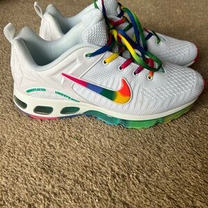 Nike Air Max| Shoes| White Rainbow |Women’s 11